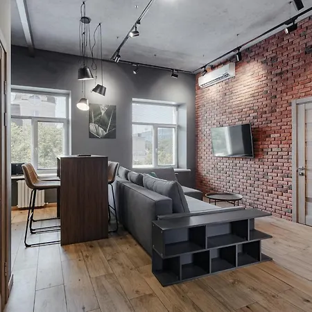 Deribasovskaya 18 Loft Lägenhet *
